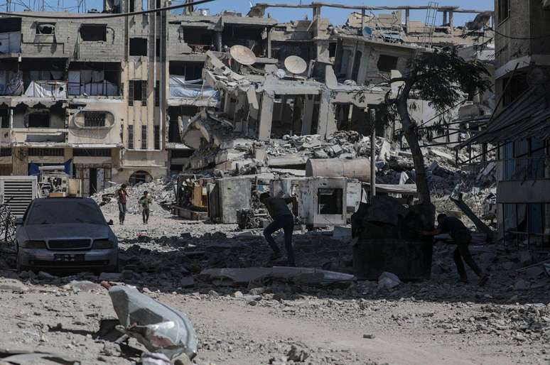 Plano prev&ecirc; reurbaniza&ccedil;&atilde;o de Gaza ap&oacute;s a destrui&ccedil;&atilde;o causada pelos ataques de Israel