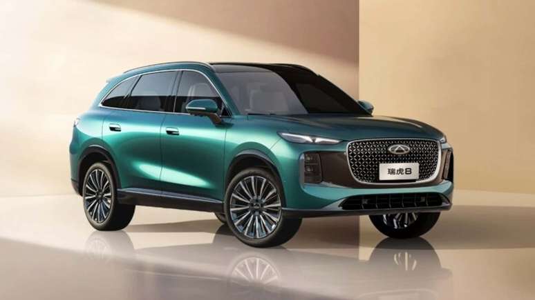 Novo Chery Tiggo 8 chin&ecirc;s