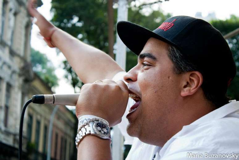 MC Leonardo, que em dupla com MC Junior esteve na mira da política, da política e da imprensa nos anos 90.  