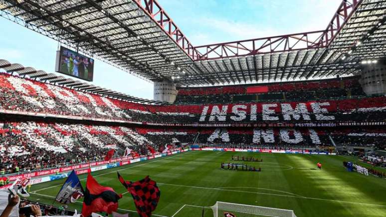 Estádio San Siro, em Milão.
