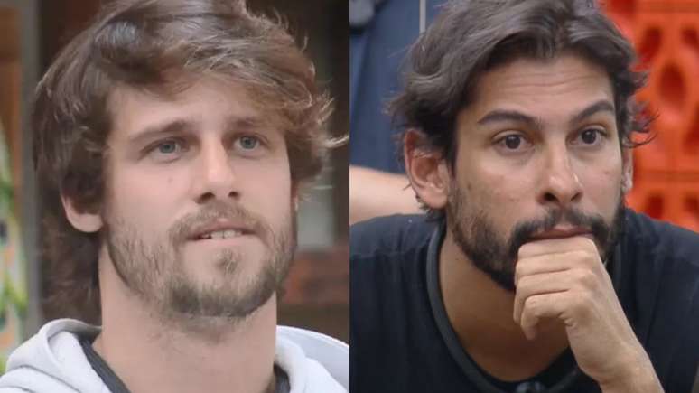 Matheus e Shia em 'A Fazenda 17'