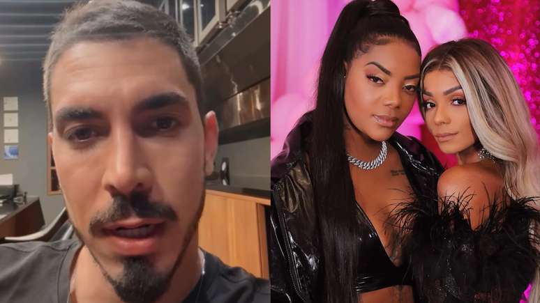 Gabriel David rebate Ludmilla e Brunna