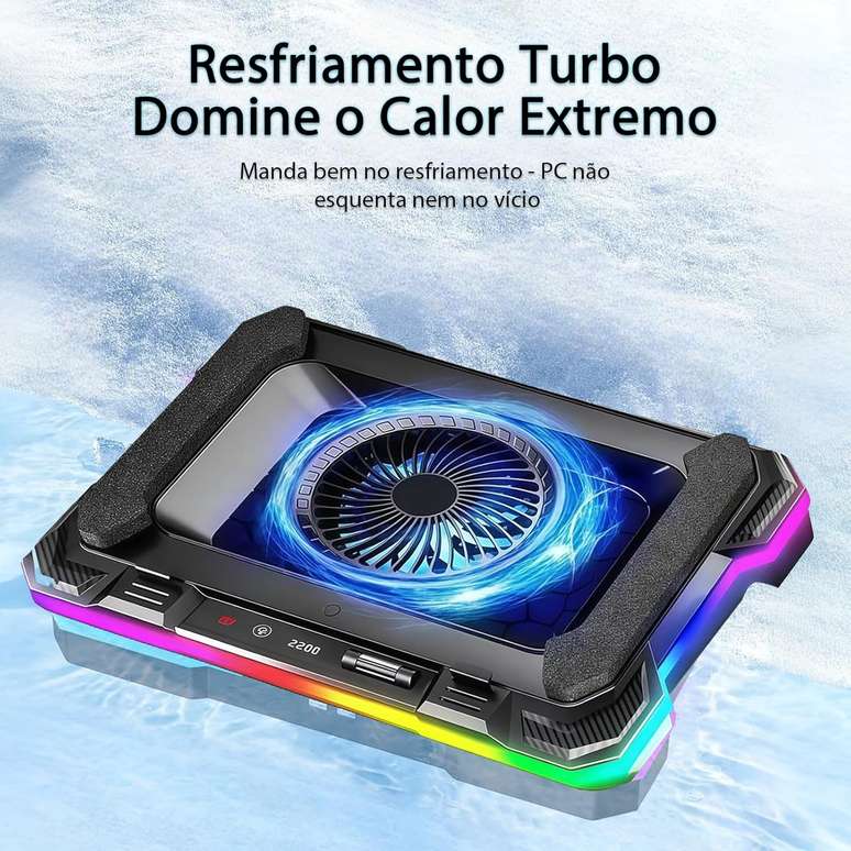 Cooler Notebook – Suporte para Notebook Turbo 2200RPM