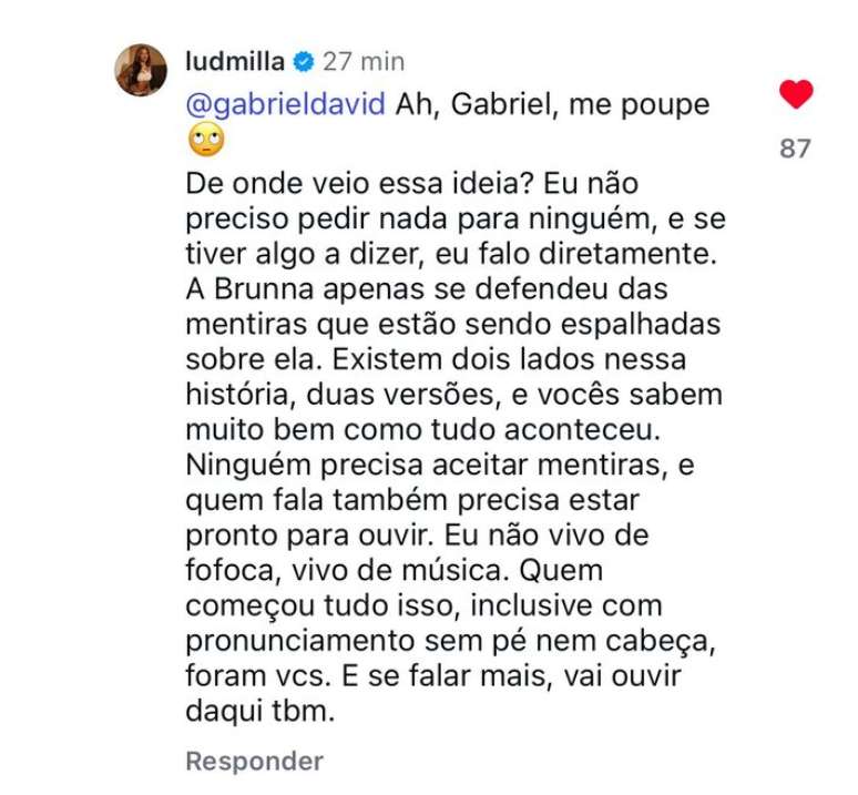 Ludmilla e Brunna se afastaram da Beija-Flor ap&oacute;s pol&ecirc;mica com Gabriel David