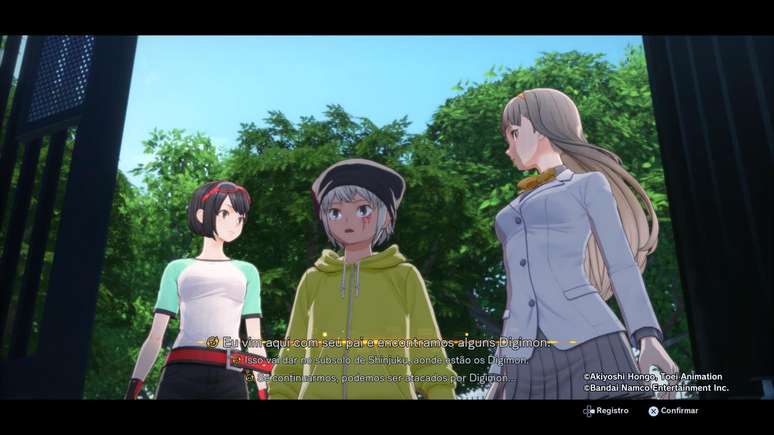 Em vários trechos, as escolhas de diálogo pouco influenciam o rumo da história