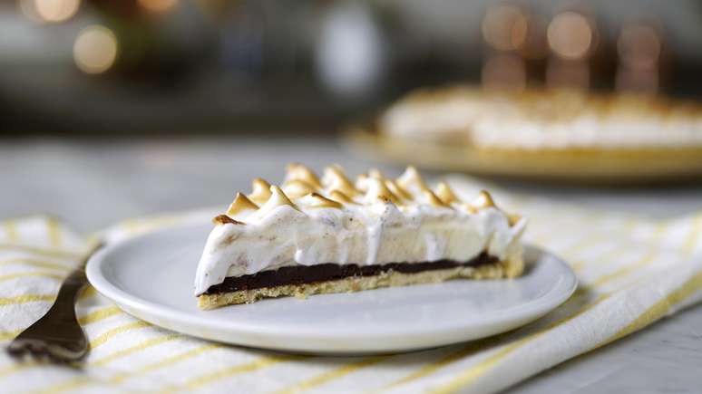 Torta de Limão com Chocolate
