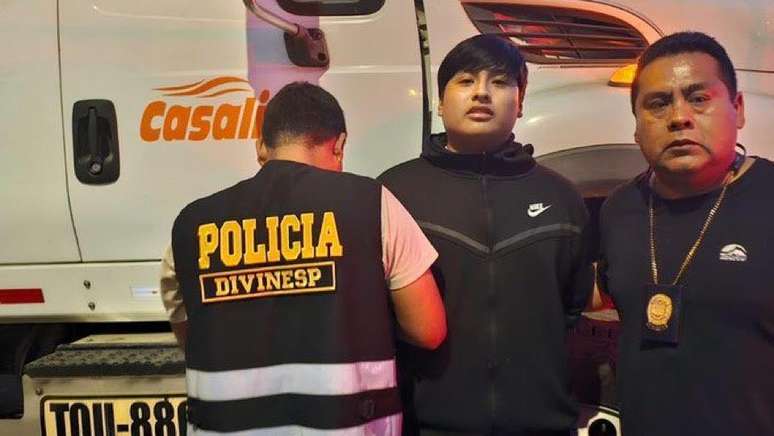 Tony Valverde, known as Small J, was captured while hiding in a truck in Peru.