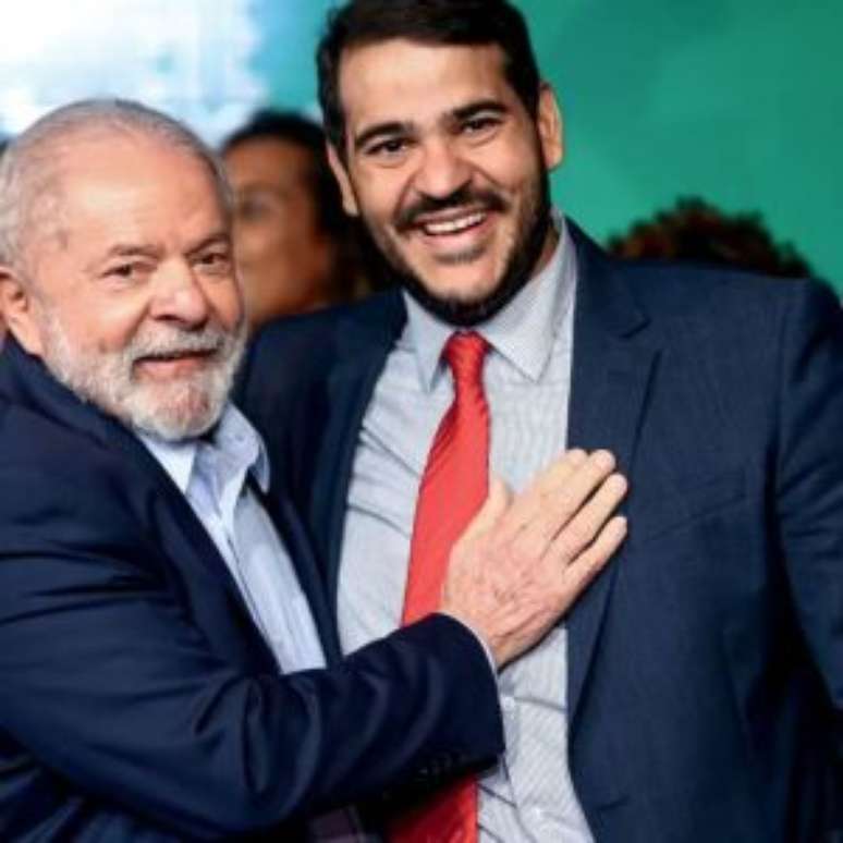 Jorge Messias e Lula.
