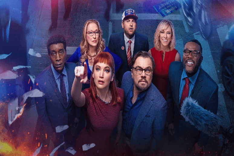 “Não olhe para cima” mistura humor e crítica social 