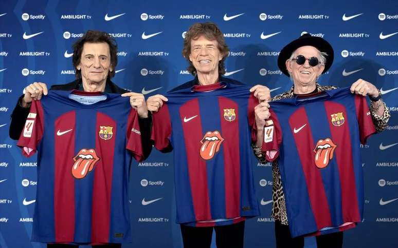 Os Rolling Stones foram mais uma ativa&ccedil;&atilde;o de sucesso do Barcelona com a Spotify &ndash;