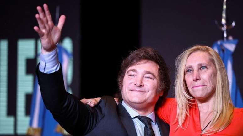 A irm&atilde; de Javier Milei, Karina, &eacute; uma de suas conselheiras mais pr&oacute;ximas