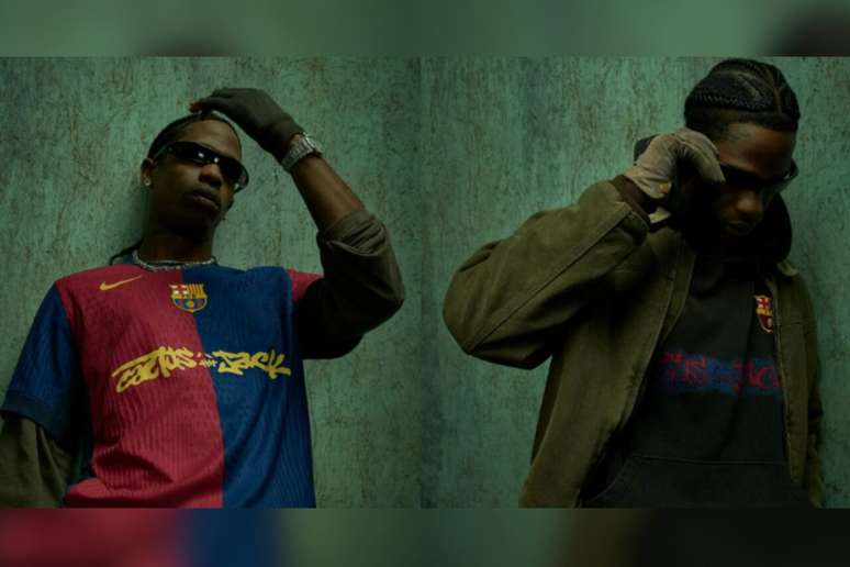 Ativa&ccedil;&atilde;o com Travis Scott foi a &uacute;ltima do Barcelona, em maio de 2025 &ndash;