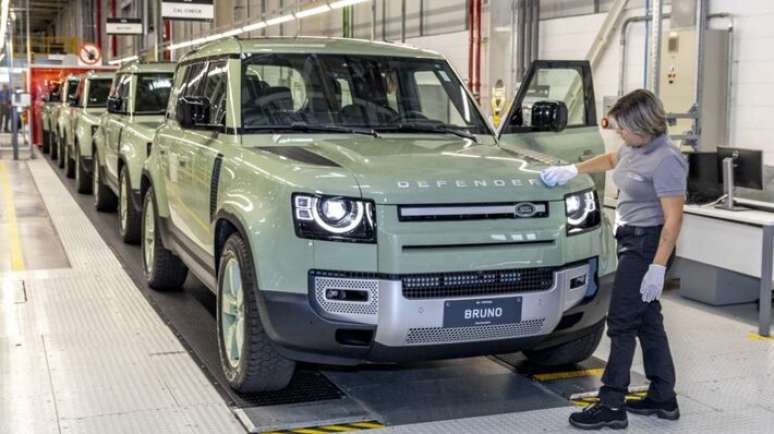 Fábrica da Land Rover em Itatiaia (RJ)