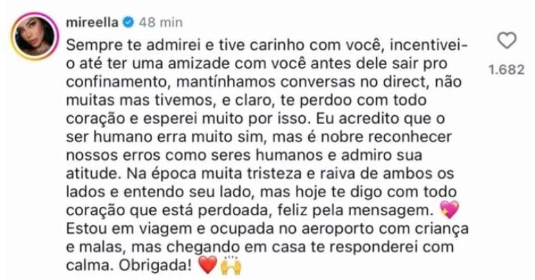 Resposta de MC Mirella a Sthe Matos