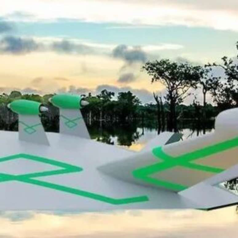 O Volitan, barco voador que alcança 150 km/h e percorre até 450 km sem parar.