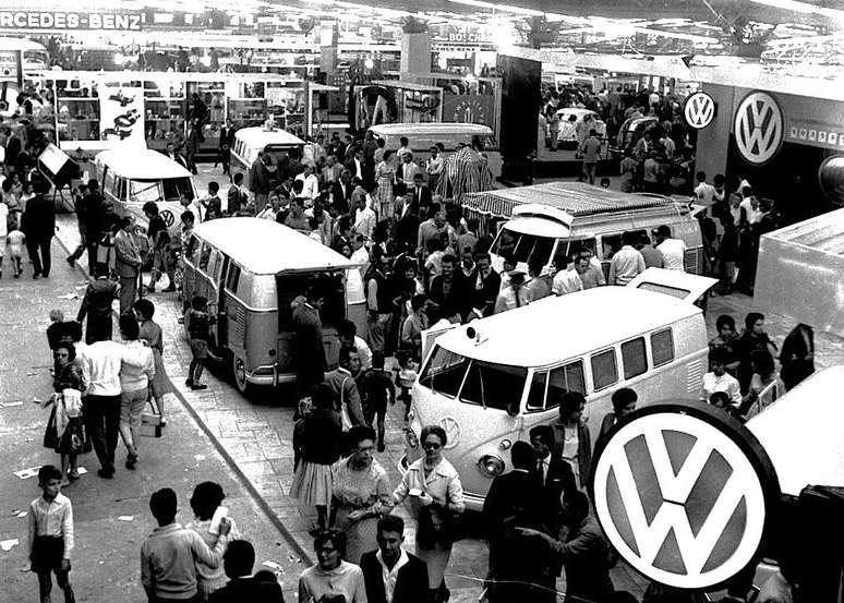 Volkswagen Kombi no Salão do Automóvel de 1960