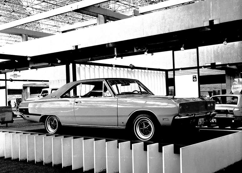 Dodge Charger R/T no Salão do Automóvel de 1970