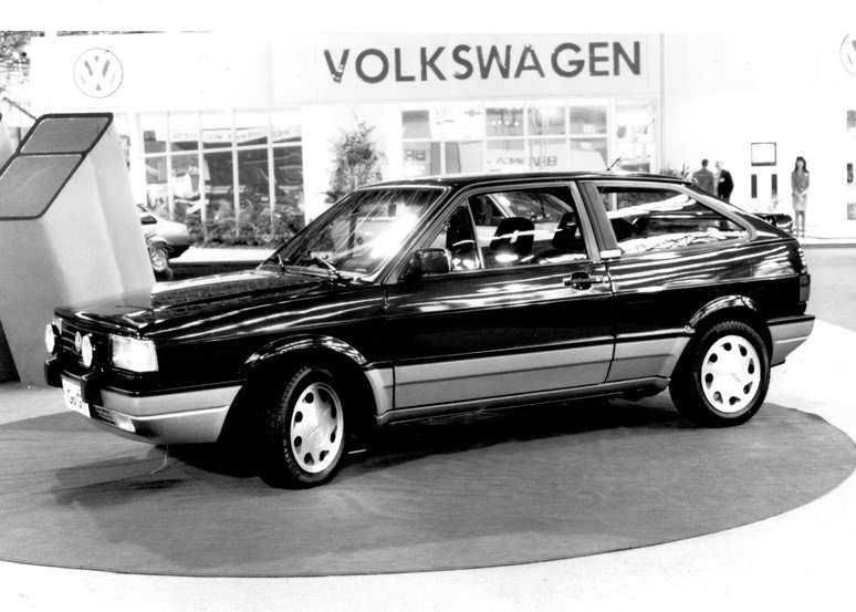 Volkswagen Gol GTi no Salão do Automóvel de 1988