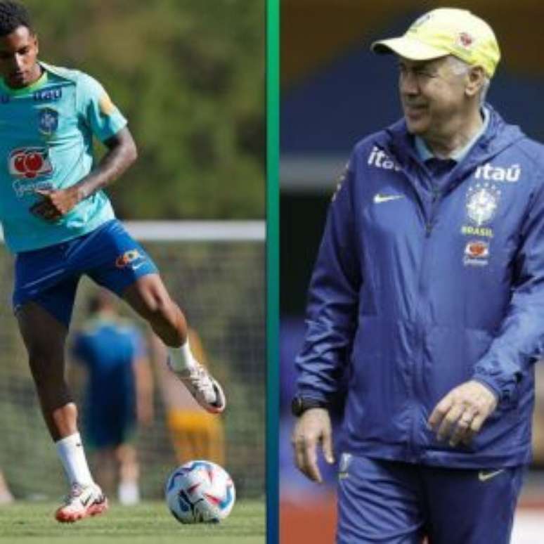 Rodrygo está de volta a Seleção Brasileira.