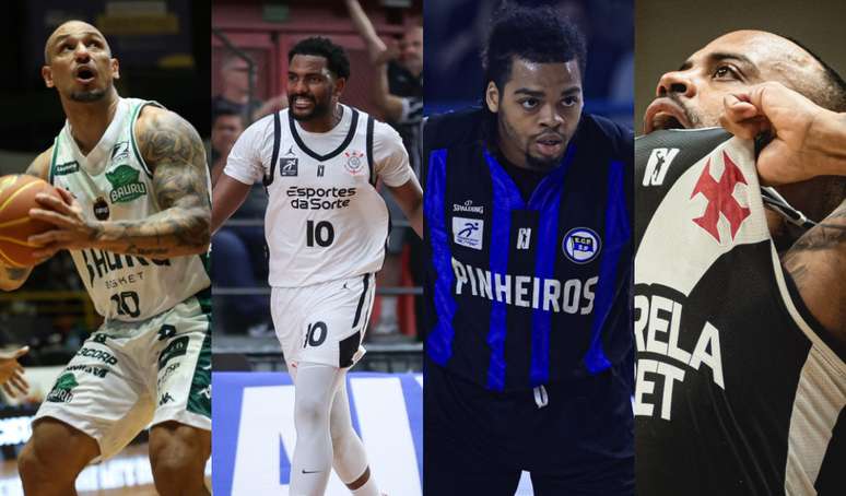 Bauru Basket, Corinthians, Pinheiros e Vasco são os representantes brasileiros na Liga Sul-Americana