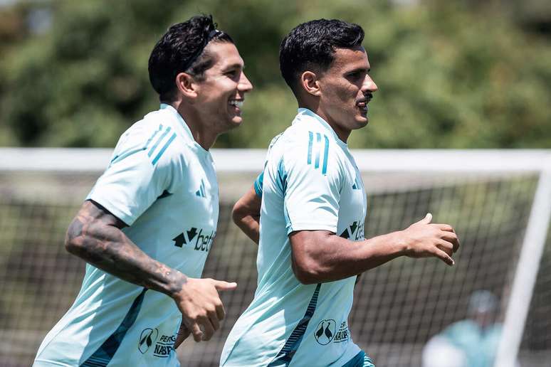 Jogadores do Cruzeiro fizeram atividade na Toca da Raposa –