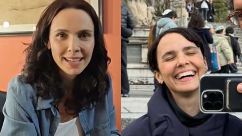 Discreet! Debora Falabella shows rare photos with her husband; I wait