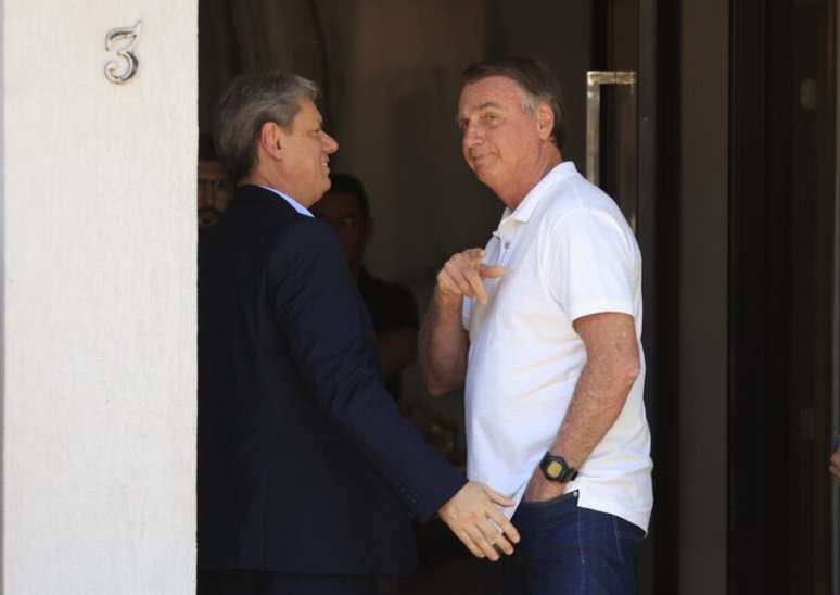 Bolsonaro e Tarcísio: conversas sobre anistia e planos para 2026
