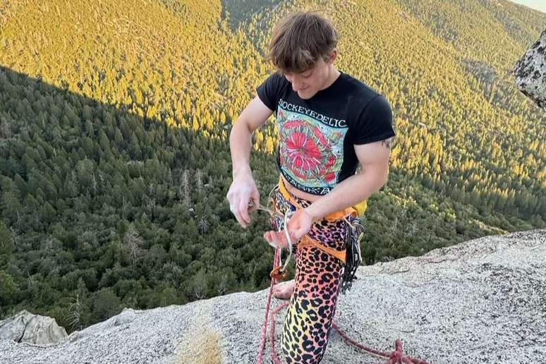 Jovem compartilhava conteúdo sobre escaladas nas redes sociais