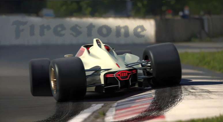 O carro tem com inspiração Dan Gurney e Mark Donohue