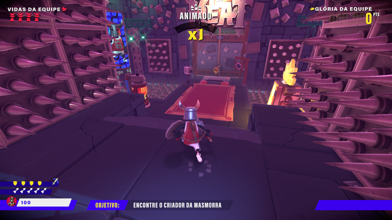 Masmorras poderiam ser melhor trabalhadas