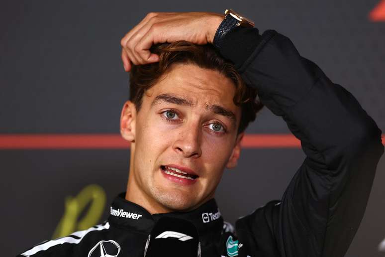 George Russell no GP de Baku