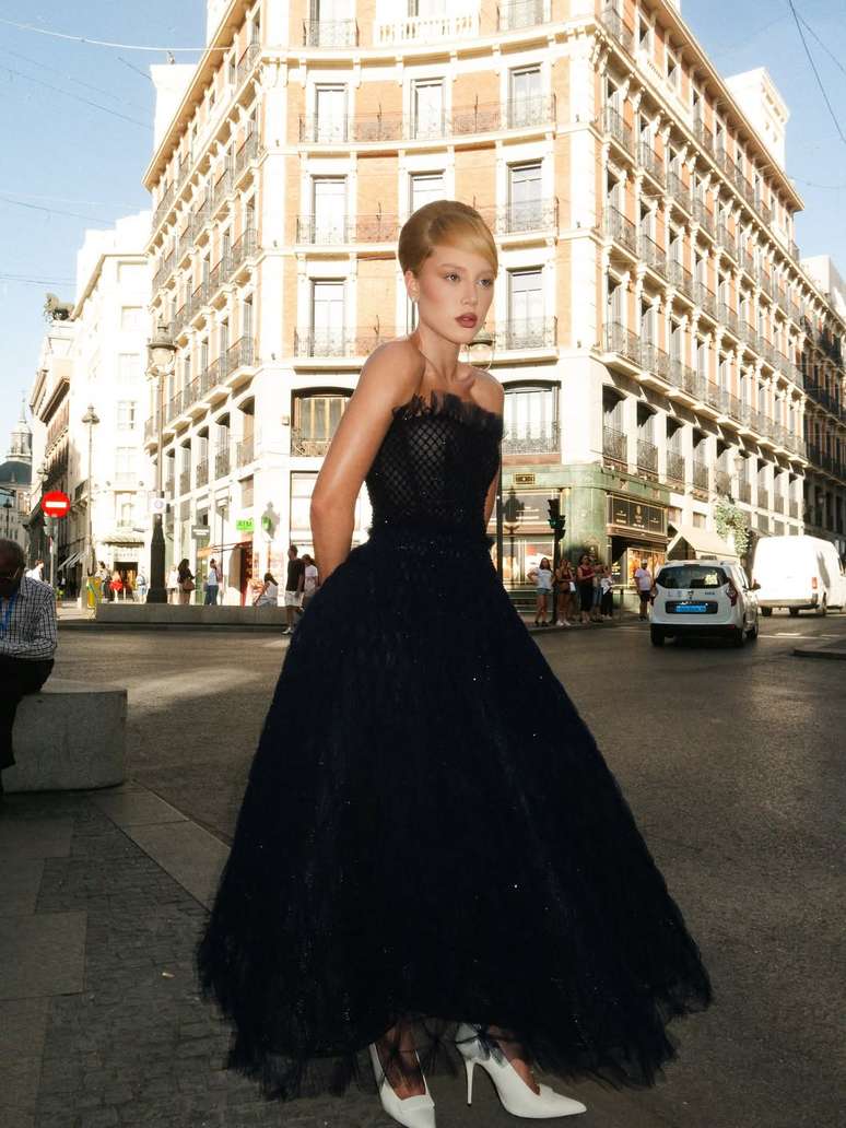 Malu Borges em Madrid, na Espanha