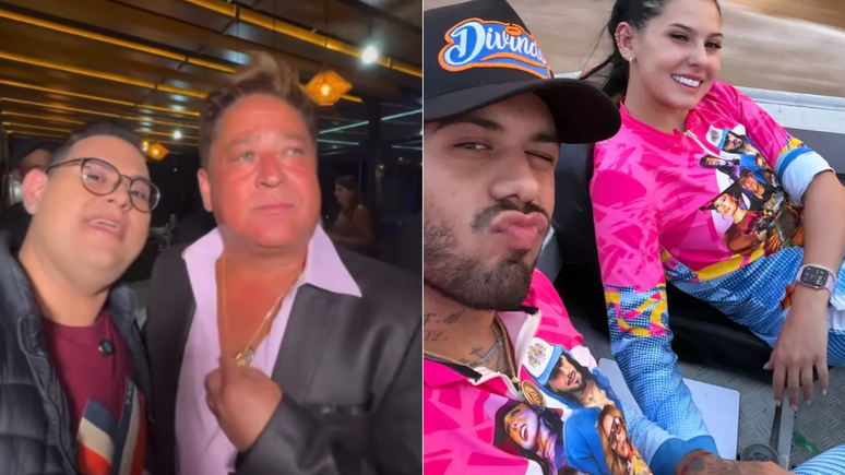 "Que sejam felizes", diz Leonardo sobre Zé e Ana