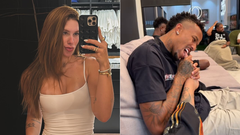 Jantar em Madri reuniu Virgínia, Vini Jr., Militão e esposa; craque do Real tentou 'se esconder' em vídeo feito por Tainá Castro, mas acabou aparecendo