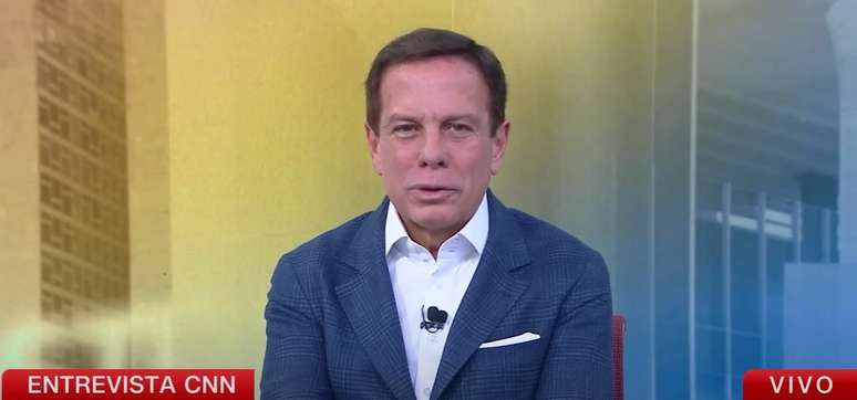João Doria na propagada entrevista na CNN Brasil: prestígio e rumores
