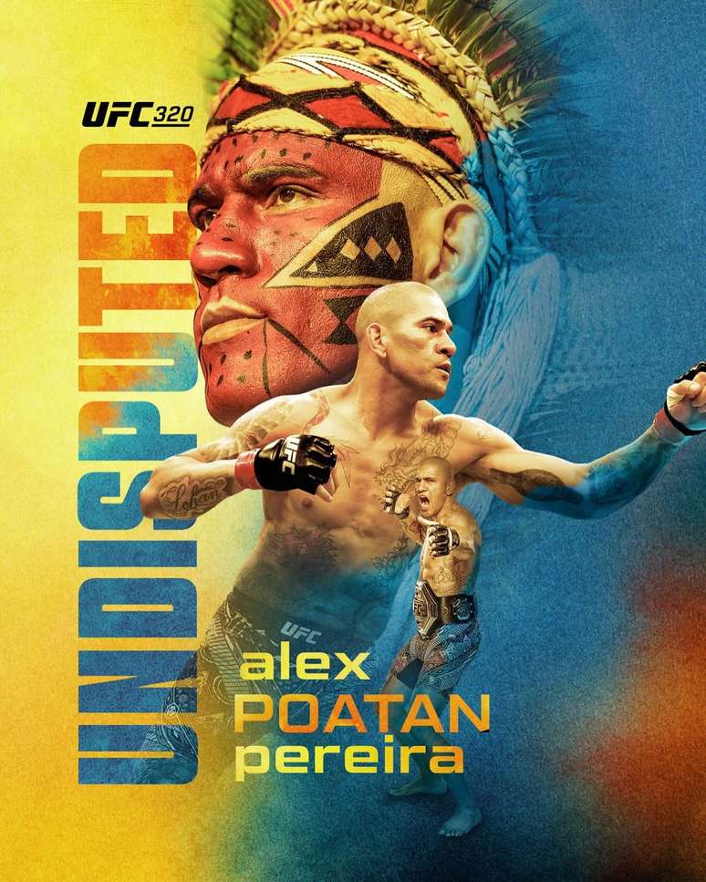 UFC 320: Alex Poatan Knockout Ankalaev and resumes the central treated belt