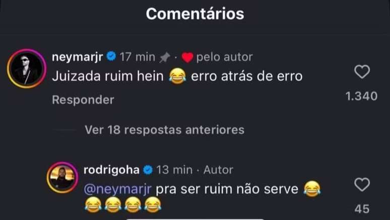 Coment&aacute;rio de Neymar viraliza &ndash;