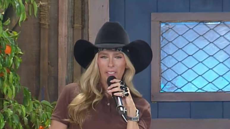 Adriane Galisteu em 'A Fazenda 17'