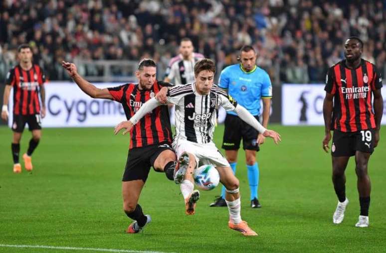 Valerio Pennicino/Getty Images - Legenda: Juventus e Milan fizeram um jogo morno em Turim