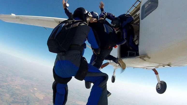 Jordy Cernik jumped from a free plane and was not afraid because of his condition