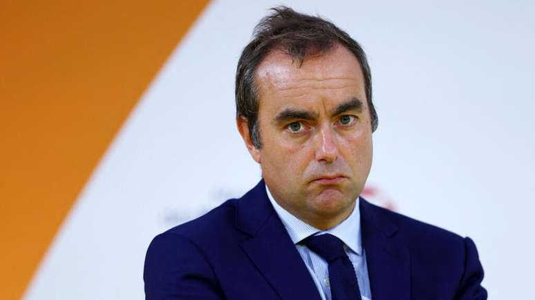 O chefe do governo francês, Sébastien Lecornu, divulgou os nomes dos primeiros 18 ministros de sua equipe. Imagem de arquivo, de 28 de agosto de 2025.