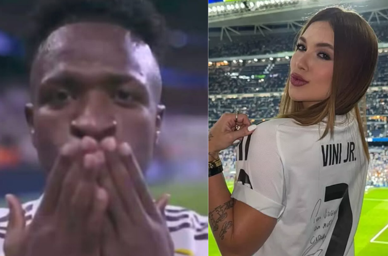 Vini Jr. usou suas redes sociais e esclareceu que gol não foi dedicado para Virginia
