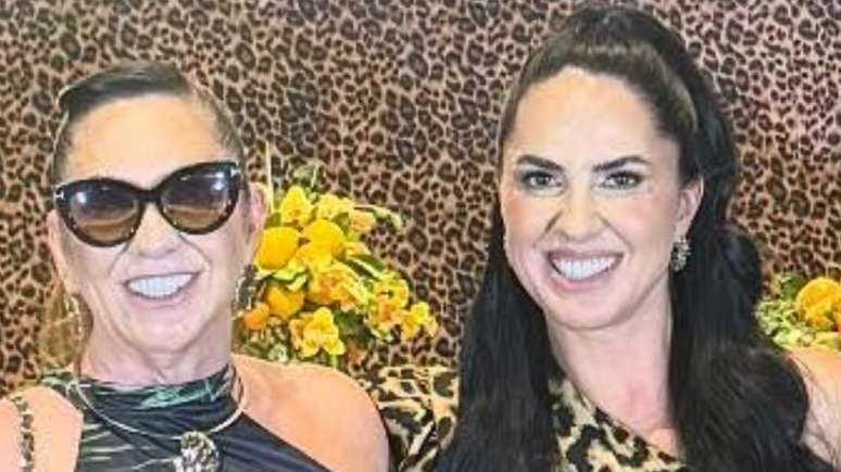 Margareth Serrão, mãe de Virginia Fonseca, e Graciele Lacerda