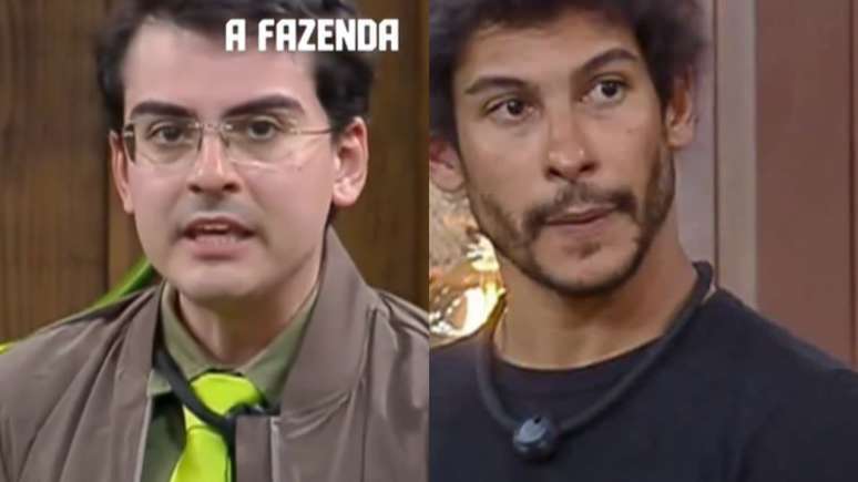 Dudu Camargo e Shia em 'A Fazenda 17'