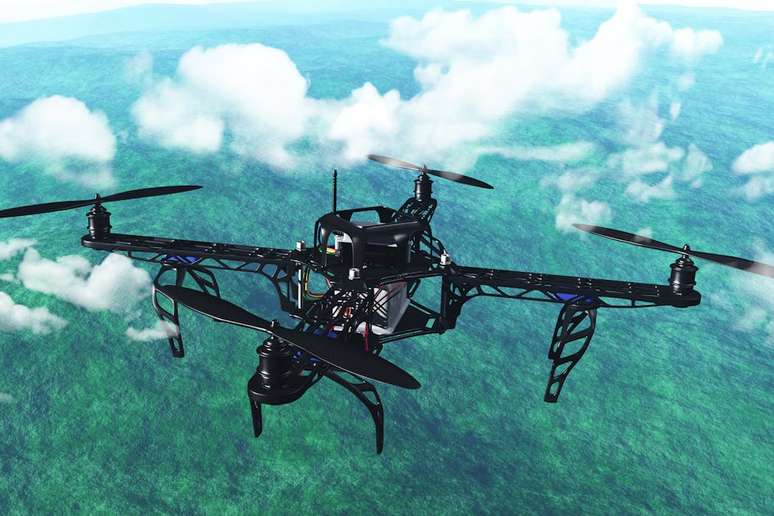 Pesquisa da PUC-Rio aposta em 'energy harvesting' para ampliar capacidade de bateria e tempo de voo de drones que podem ser usados em diversos setores da economia, sem comprometer a capacidade de transporte de carga dos aparelhos.