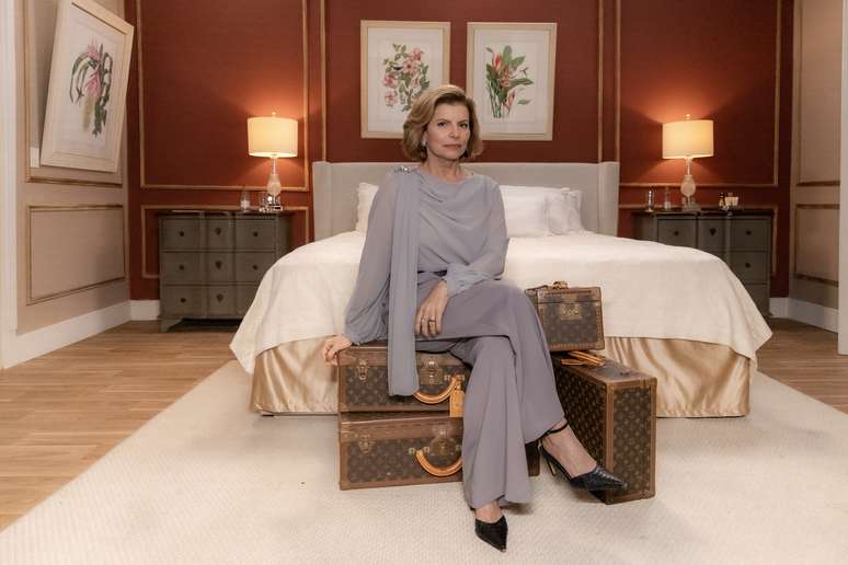 Debora Bloch na cena da morte de Odete Roitman em Vale Tudo