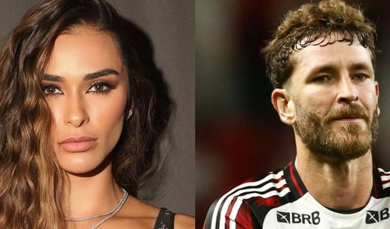 Ex-mulher de Léo Pereira, Tainá Militão afasta relação distante com família do jogador do Flamengo: 'Prezo muito esse vínculo familiar'.
