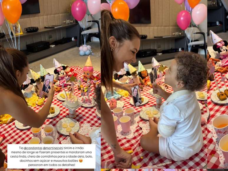 Biancardi compartilha 2ª celebração do aniversário de Mavie (Reprodução/Instagram @brunabiancardi)