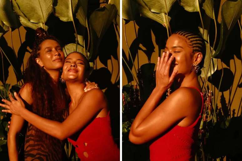 Ta&iacute;s Ara&uacute;jo e Bella Campos estreiam novo visual