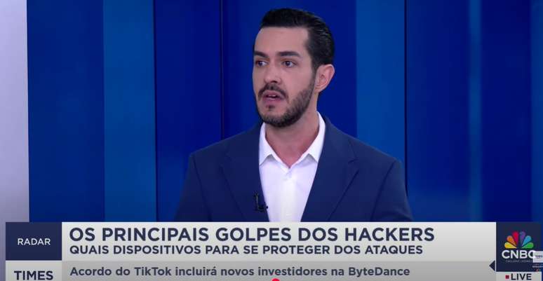 O especialista no quadro ao vivo no Times Brasil: "No mundo digital, a ingenuidade é a principal vulnerabilidade"
